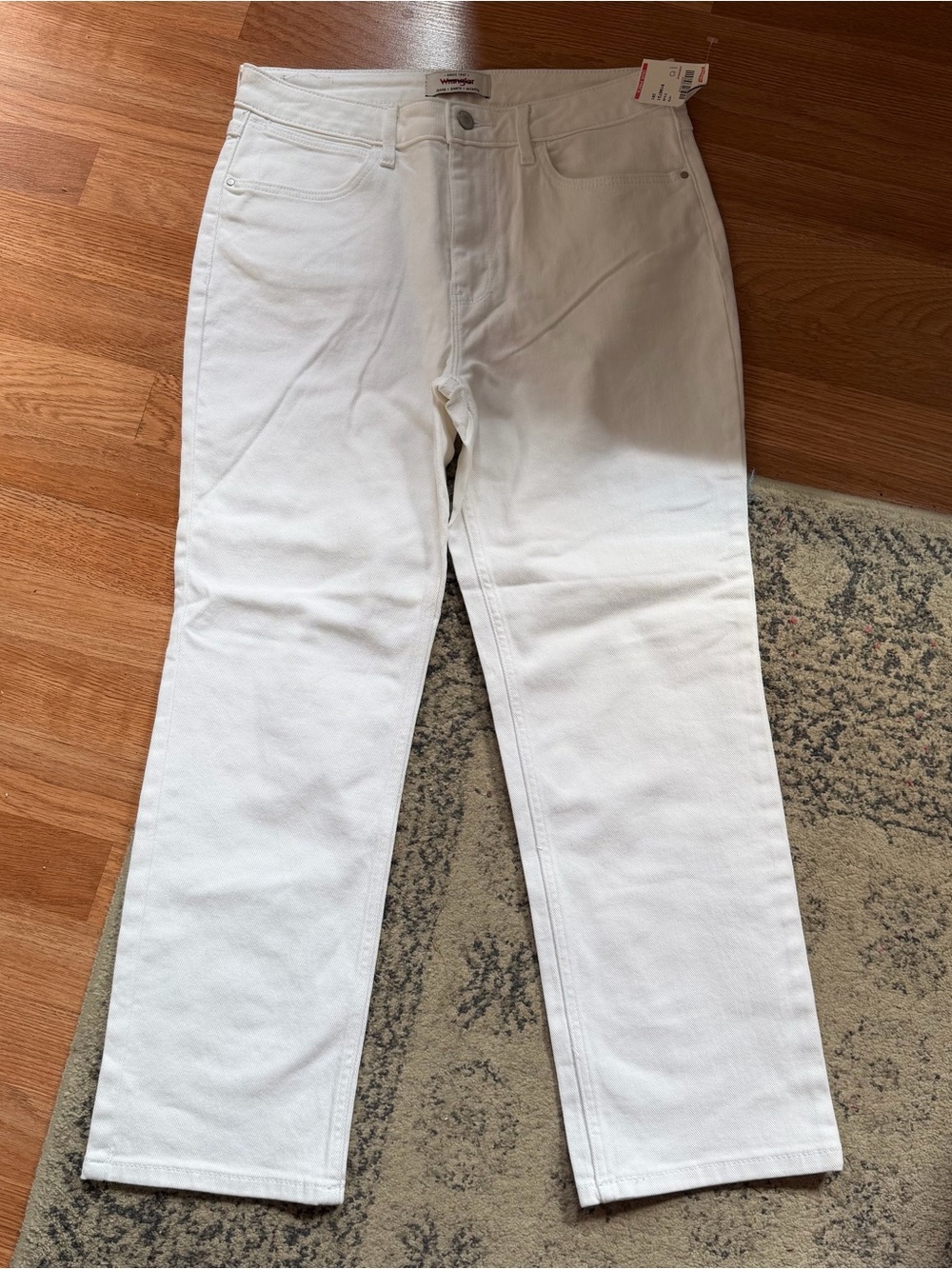 Wrangler Size 10 White Jeans